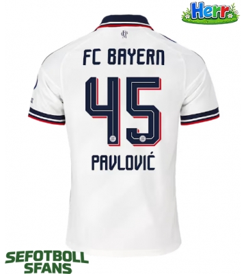 Bayern Munich Aleksandar Pavlovic #45 Bortatröja 2026-27 Kortärmad
